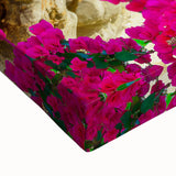 Black and white landscape art painting of a European coastal scene on stretched canvas, ideal for bedroom wall decor.