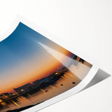 Extra large wall art featuring line art flowers in monochrome, rolled print, ideal for large living room wall decor.