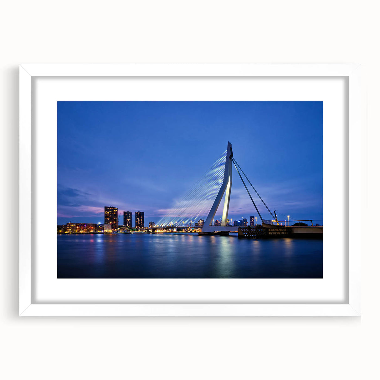 Textured abstract art print of European scenery in muted earth tones on a framed canvas, ideal for bedroom decor.