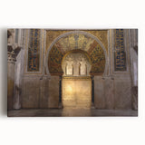 Large black and white canvas print of Andalucia, Spain landscape, ideal for kitchen wall art.