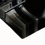 Large art featuring a black and white landscape painting of Ukraine on stretched canvas, suitable for bedroom wall decor.