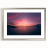 Textured abstract art print of Acapulco scenery in muted earth tones, framed in silver, ideal for bedroom art.