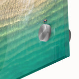 Large abstract wall art depicting the Cabo San Lucas scenery in vibrant colors on acrylic glass.