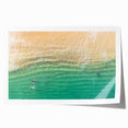 Scenic view of Cabo San Lucas on a rolled canvas print, featuring a vibrant ocean and sky palette.