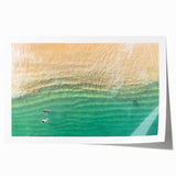 Scenic view of Cabo San Lucas on a rolled canvas print, featuring a vibrant ocean and sky palette.