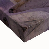 Black and white landscape art painting of Mexico City on stretched canvas, suitable for bedroom wall decor.