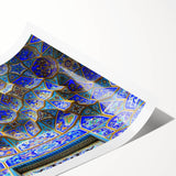 Extra large wall art featuring line art flowers in muted earth tones on rolled canvas, ideal for large living room decor.