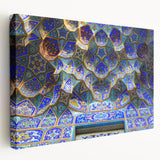 Large canvas print of a Middle Eastern landscape in muted earth tones, suitable for kitchen wall art.