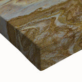 Black and white landscape art painting of the Dead Sea on stretched canvas, suited for bedroom wall decor.