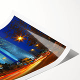 Extra large wall art featuring line art flowers in black and white, ideal for large living room decor.