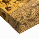 Black and white landscape art painting of a Middle Eastern scenery on large stretched canvas, suitable for bedroom decor.