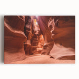Black and white stretched canvas of Jordanian landscape, ideal for kitchen wall art.