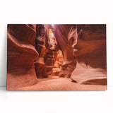 Black and white photo of Jordan scenery on stretched canvas, ideal for kitchen wall art or bedroom ambiance.