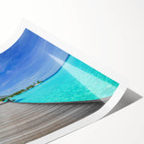 Extra large wall art featuring line art flowers in soft pastel shades on a rolled canvas, ideal for large living room decor.