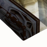 Large art of Canterbury, New Zealand landscape in black and white on stretched canvas, suited for bedroom wall.