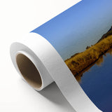 Art deco poster of Taranaki, New Zealand, in muted earth tones on rolled canvas, ideal for nursery wall art.