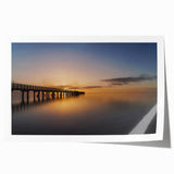 Extra large rolled print of New Zealand's West Coast with vibrant ocean and lush greenery, ideal for art wall dining room.