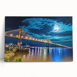 Black and white stretched canvas of an Argentine landscape, ideal for kitchen wall art or bedroom decor.