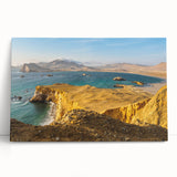 Black and white stretched canvas featuring a panoramic view of Machu Picchu, ideal for kitchen wall art or bedroom ambiance.