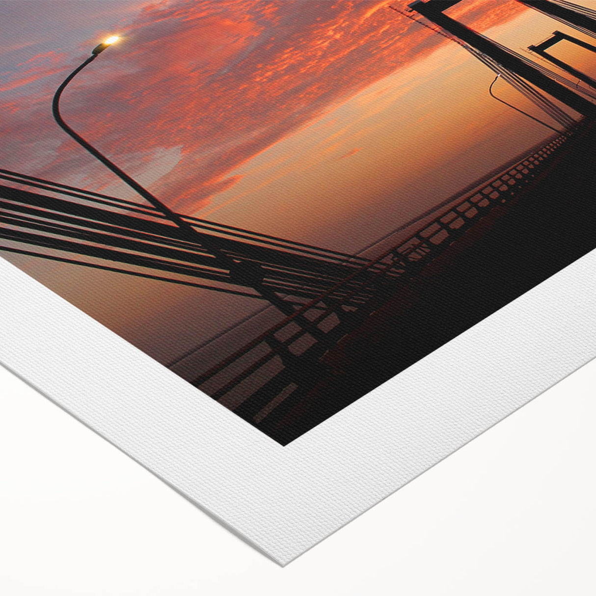 Art deco poster of a Venezuelan landscape in pastel hues on rolled canvas, suitable for dining room wall art.