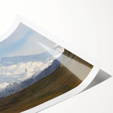 Extra large wall art featuring a line art depiction of flowers in black and white, ideal for large living room decor.