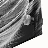 Large abstract wall art of Arizona Antelope Canyon in acrylic print with warm earth tones, ideal for dining room ambiance.