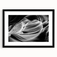Extra large framed abstract print of colorful Arizona Antelope Canyon on textured art canvas, ideal for living room decor.