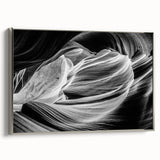 Framed canvas of a colorful Arizona Antelope Canyon landscape, ideal for adding a natural touch to any room.