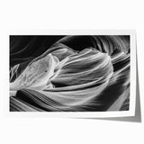 Extra large rolled print depicting the Antelope Canyon in Arizona with warm orange and red tones.