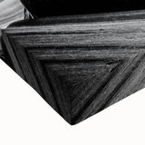 Black and white landscape art painting of Antelope Canyon on large stretched canvas, suitable for bedroom wall decor.