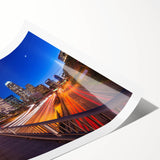 Extra large wall art featuring line art flowers in monochrome, printed on rolled canvas, suited for large living room spaces.