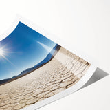 Extra large wall art featuring a line art depiction of flowers in black and white, printed on a rolled canvas.