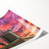 Extra large wall art of line art flowers in subtle hues on rolled print, ideal for large living room decor.