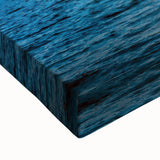 Large art black and white landscape painting of San Diego on stretched canvas, suitable for bedroom wall decor.