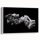 Vintage poster art featuring a colorful Telluride, Colorado landscape on a framed canvas, ideal for living room decor.