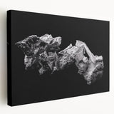 Large art depicting a serene Telluride, Colorado landscape on stretched canvas, ideal for kitchen wall art.