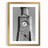 Extra large abstract art print of Daytona scenery in textured style, framed in gold, ideal for living room decor.