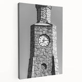 Daytona beach scene on large stretched canvas with vibrant blue and sandy tones, suitable for kitchen wall art.