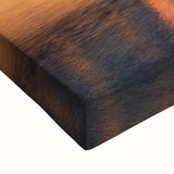 Large art depicting a black and white Delaware landscape on stretched canvas, ideal for bedroom wall decor.