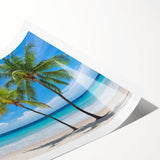 Extra large rolled print featuring line art flowers in muted tones, ideal for large living room wall art.