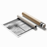 Extra large rolled print of Iowa scenery with vibrant green fields and a clear blue sky, ideal for classy bathroom wall art.