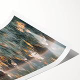 Extra large wall art featuring line art flowers in black and white, ideal for large living room decor.