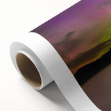 Art deco poster of New Hampshire scenery in pastel shades on rolled canvas, ideal for nursery wall art.