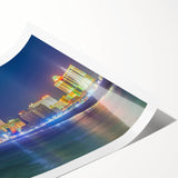 Extra large wall art featuring line art flowers in black and white, ideal for large living room decor.