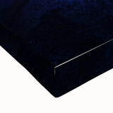 Black and white landscape art painting of the Blue Ridge Mountains on stretched canvas, suitable for bedroom decor.