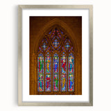 Textured abstract art print of Durham, NC in muted gray tones on silver-framed canvas, ideal for bedroom art.