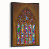 Black and white framed canvas of Durham, North Carolina landscape, ideal for bedroom wall art.