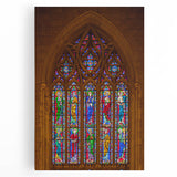 Black and white stretched canvas of Durham, North Carolina skyline, ideal for kitchen wall art.