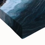 Black and white landscape art painting of the Outer Banks on stretched canvas, ideal for bedroom wall decor.