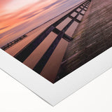 Art deco poster of Long Island with soft pastel color palette on rolled canvas, suitable for dining room wall art.